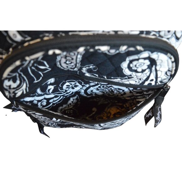 Vera Bradley Black and White Floral Backpack main image 8